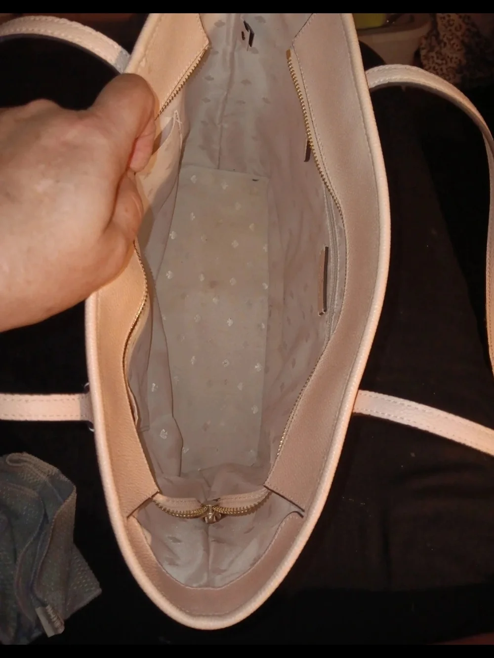 kate spade Pale Pink Leather Tote